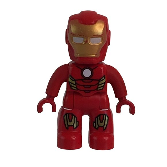 Lego Duplo Marvel Figures Lot of 3 Spider-Man Iron Man Captain America - Picture 2 of 13